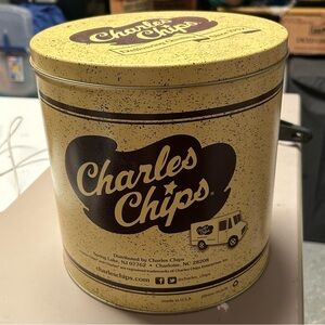 Charles Chips Collectible Tin